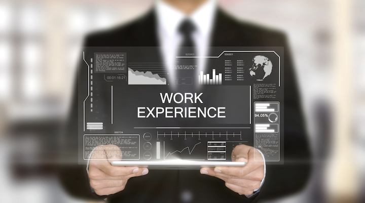 Experience visual
